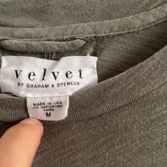 Velvet BY Graham & Spencer Edith Cotton Slub Sleeveless Maxi Dress Size M - Picture 8 of 9